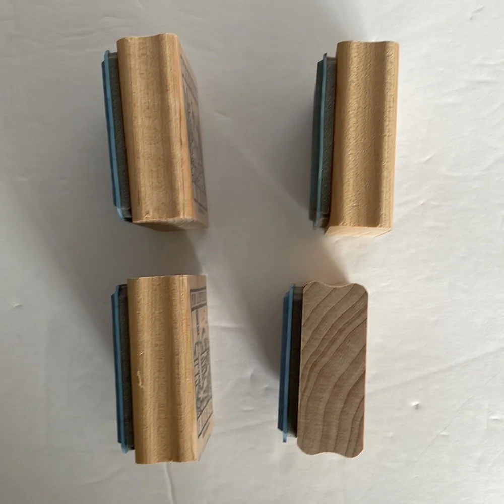 Stampin Up! Wonderful Woodwork Stamps set of 4 - Picture 5 of 10